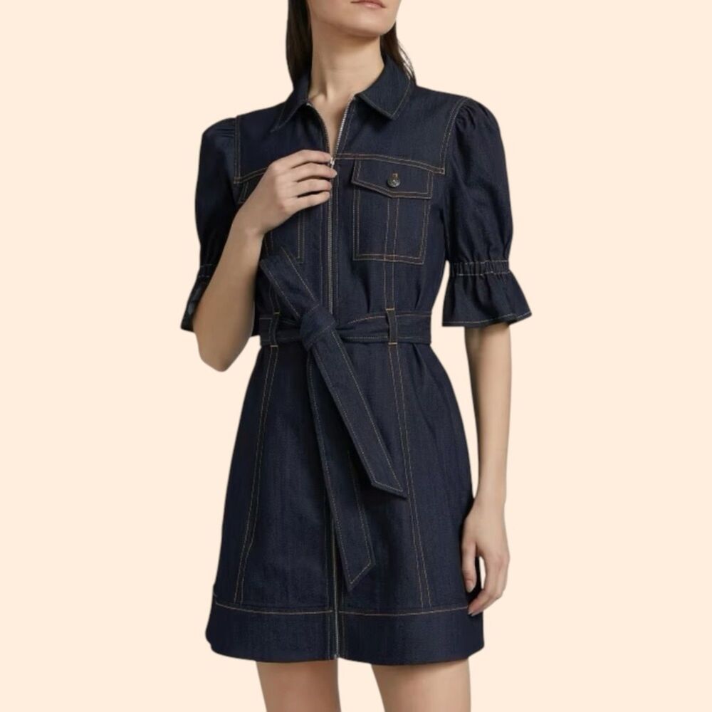 Cinq a Sept Denim Holly Mini Dress
